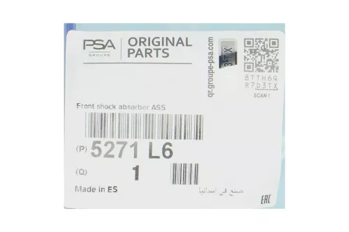 PSA / Stellantis Veercilinder rechtsvoor (5271L6)