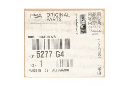 PSA / Stellantis COMPRESSOR LUCHTVERING (5277G4)
