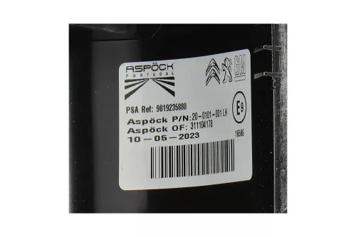 PSA / Stellantis Achterlicht links  Berlingo III (9819235880)