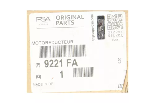 PSA / Stellantis Links voor raam mechanisme motor (C320DM)