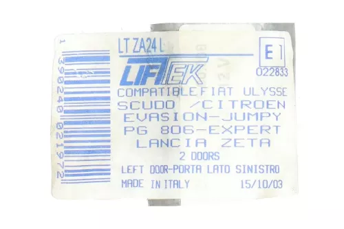  C107DM - ELECTRISCH/ (2 PINS STEKKER 1 OF 2MM BREED)/ ZIE.9221H5 (C107DM)