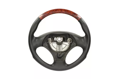 PSA / Stellantis 3 SPAAKS/ +AIRBAG/ HOUT+ZWART LEER/ +MODUUL/ KN16241 (0000031653)