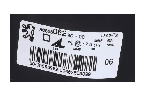 PSA / Stellantis T3/ 206+/ H7-H1/ 9686606280/ ZIE.6206P3 (0000141814)