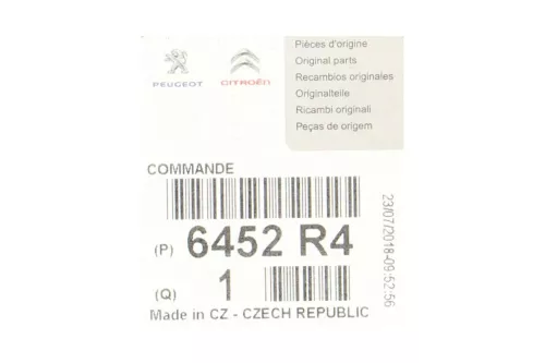 PSA / Stellantis AUTOMATISCHE AIRCO/ DUBBELE KACHELBEDIENING/ 96497866XT (0000256939)