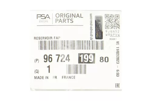 PSA / Stellantis HDI 1.6 8V 9HR 9H05 DV6C/ EOLYS ADDITIEFTANK +FAB/ ZIE (0000342566)