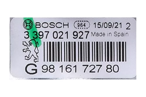 PSA / Stellantis MOTOR LINKS/ BOSCH 1397220614 9686637180/ ZIE 6405SX (0000354162)