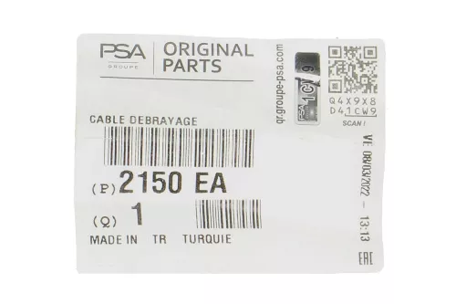 PSA / Stellantis HDI 1.3 16V FHZ F13DTE5 199B1000/ KABEL/ ZIE.2150EA (0000359319)