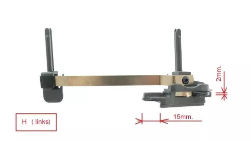 PSA / Stellantis PLURIEL/ INTERSLIDE GELEIDERSET LINKS / ZIE 8401HV (0000364538)
