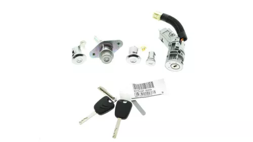 CONTACTSLOT + DEUREN + ACHTERKLEP KOMPLEET SET/ ZIE 4162FJ