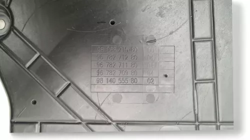 PSA / Stellantis T9/ BODEMPLAAT ONDER MOTOR/ 9807262480/ ZIE 9678270980 (0000365033)