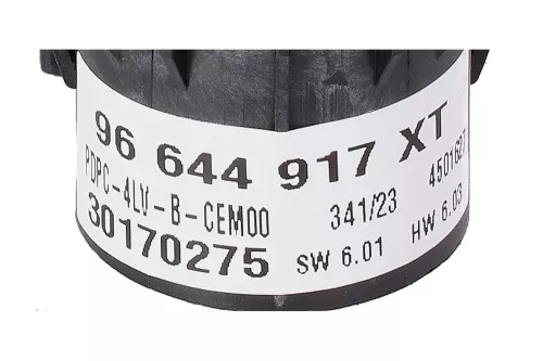 PSA / Stellantis LINKS VOOR/ SPIEGEL + RAAM VOOR + ACHTER/ ZWART MISTRAL/ (0000365105)