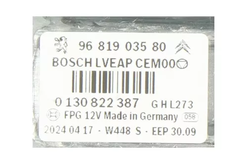 PSA / Stellantis CC-CABRIO/ MECHANIEK/ 9681951080 ARM120975/ ZIE 9221EZ (0000374016)